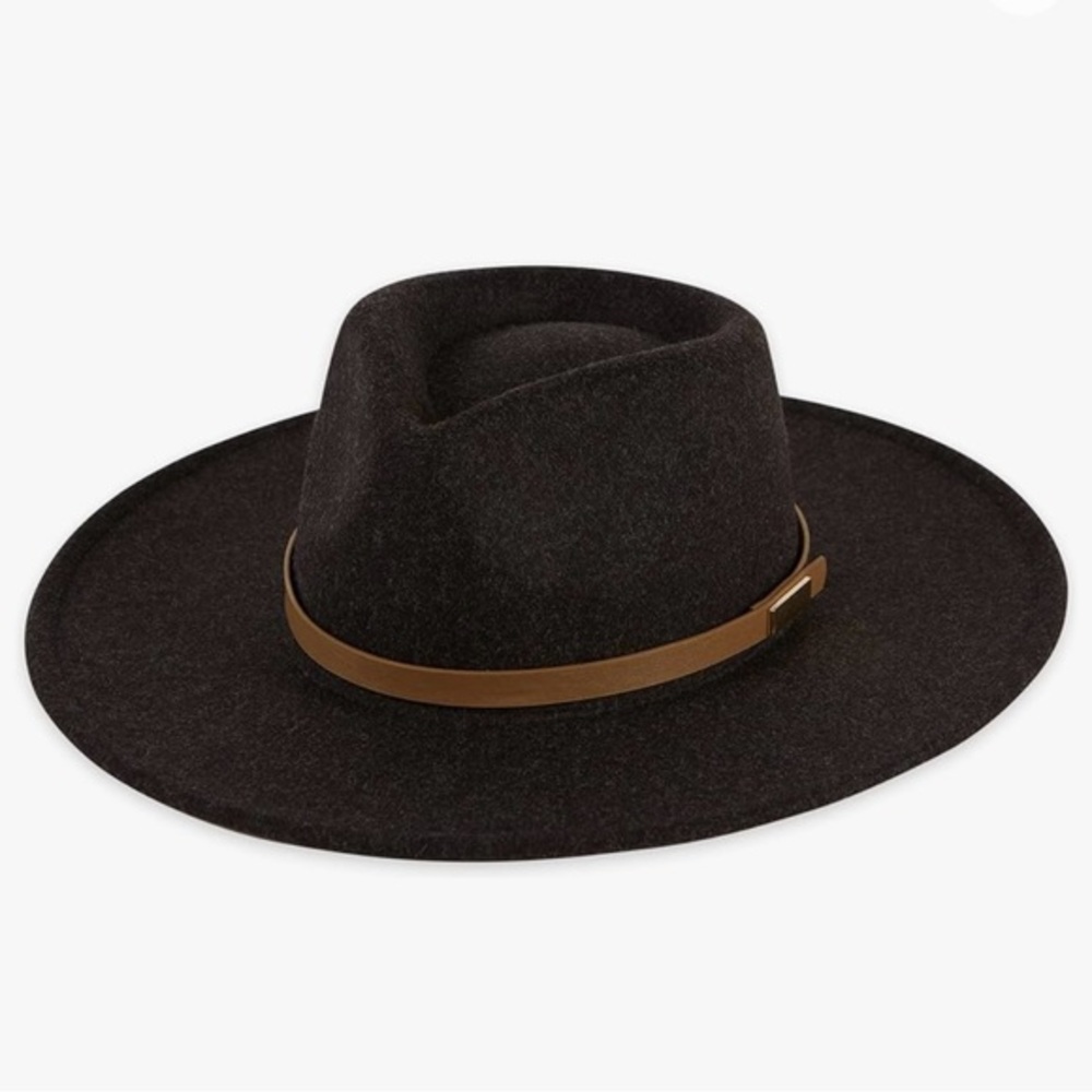 NWT Hadley Wren Heathered Wide Brim Hat